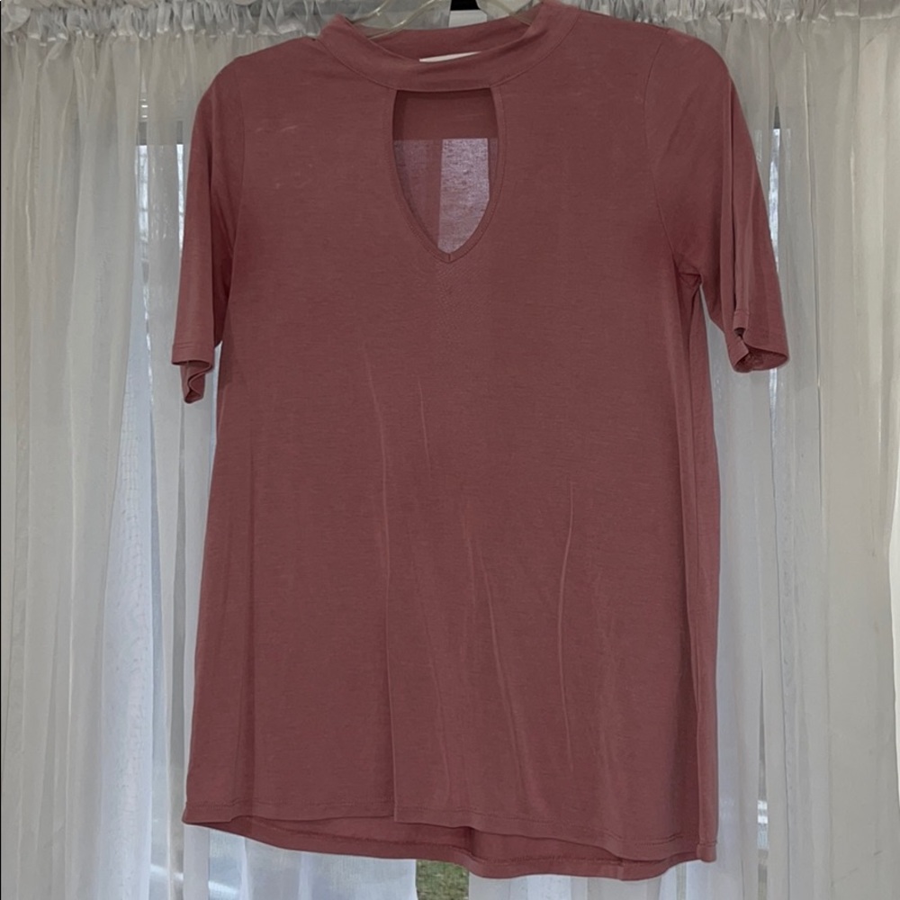 Blush Semi-Fitted Tee